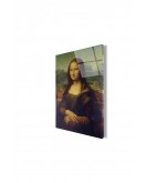 Mona Lisa Cam Tablo 50x70 Cm