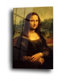 Mona Lisa Cam Tablo Duvar Dekarasyonu