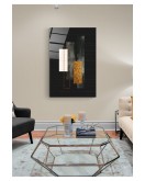 Gold & Black Cam Tablo 50x70