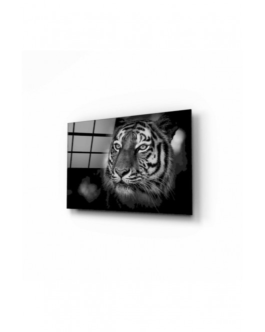 Aslan Cam Tablo 50x70 Cm