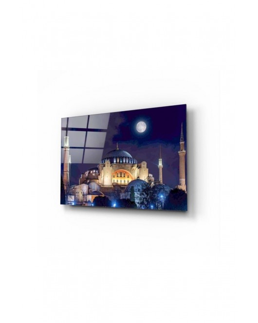 Ayasofya Manzarası Cam Tablo 50x70 Cm