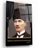 Özgürlük ve Bağımsızlık Atatürk Cam Tablo