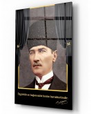 Özgürlük ve Bağımsızlık Atatürk Cam Tablo