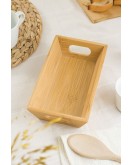 Bambu Ekmeklik Ekmek Sepeti 13*25*5 Cm