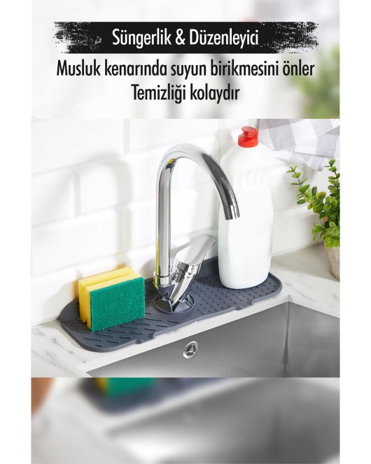 Silikon Lavabo Matı (13*36 CM)