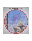 Sultan Ahmet Camii Yağlıboya Görünüm Kanvas Duvar Tablosu-3692