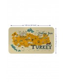 Eğitici ve Öğretici Cocuk Odası Türkiye Haritası Duvar Sticker-60x105-3872