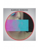 Vaporwave Tarzı Çağdaş Sanat Kanvas Tablo-5100