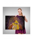 Kobe Bryant Los Angeles Lakers Kanvas Tablo / Black Mamba-5151