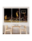 Kobe Bryant Los Angeles Lakers Kanvas Tablo / Black Mamba-5157