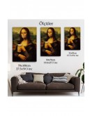 Bira İçme Mona Lisa Kanvas Tablo, Olağandışı Mona Lisa Kanvas Tablo-5219