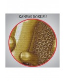 3D Efekt Altın İnsan Kanvas tablo, Altın Duvar Dekoru, Altın Gold Efekt-5365