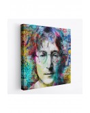 John Lennon Sokak Sanatı Kanvas Tablo Street Art-5890