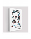 Friedrich Nietzsche Dekoratif Kanvas Tablo-5920