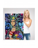 Mona Lisa Grafitti Pop Art Duvar Tablosu -6216