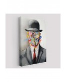 Rene Magritte Ünlü Resim “İnsanın Oğlu” Graffiti Pop Art Tablosu-6316