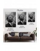 Martin Luther King Dekoratif Kanvas Duvar Tablosu-6374