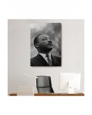 Martin Luther King Dekoratif Kanvas Duvar Tablosu-6374