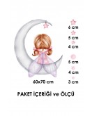 Peri Kızı Duvar Sticker