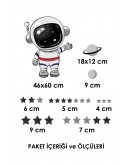 Astronot Duvar Sticker