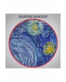 Van Gogh Yıldızlı Gece Dekoratif Kanvas Tablo-6519