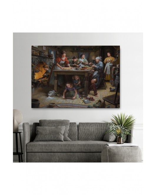 Aile Gelenekleri Tablosu - Morgan Weistling's Painting Family Traditions-6528