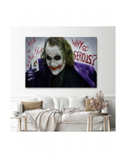 Why so Serious Joker Tablosu-6618