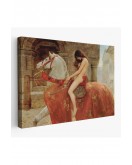 Lady Godiva'in John Collier Duvar Tablosu-6647