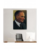 Atatürk Portre Tablosu Mustafa Kemal Atatürk Dikdörtgen Dekoratif Kanvas Tablo-DH-85