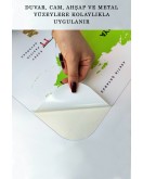 Eğitici ve Öğretici Cocuk Odası Türkiye Haritası Duvar Sticker-60x105-3873