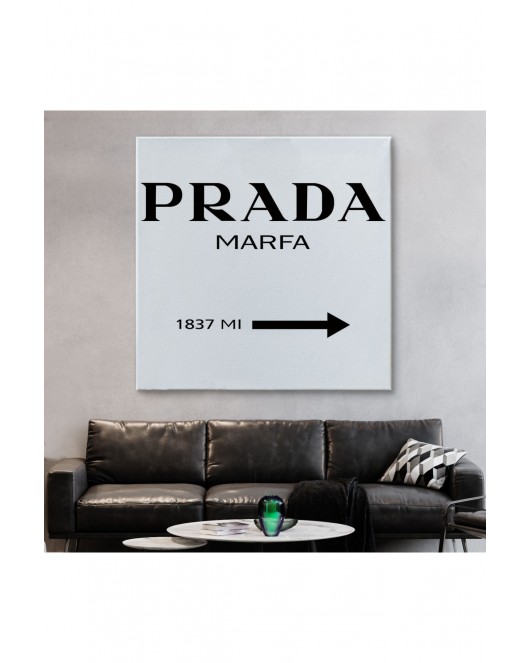 Prada Marfa Kanvas Tablo-5134