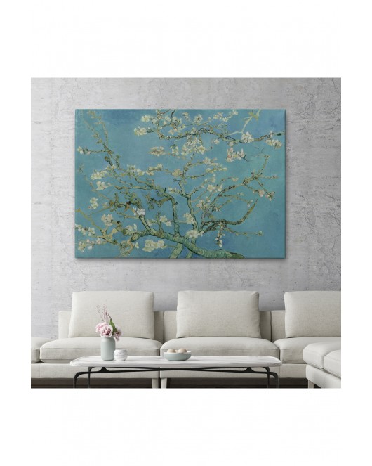 Vincent Van Gogh-Blossoming Badem Ağacı Eseri / Blossoming Almond Tree (1890)-5164