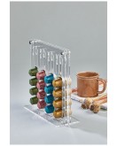 NESPRESSO UYUMLU KAPSÜL TUTUCU DÜZENLEYİCİ STAND ŞEFFAF STAND MUTFAK DÜZENLEYİCİ ORGANİZER