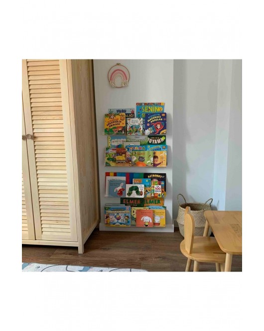 60cm X 8 cm 3 LÜ SET PLEKSİ RAF