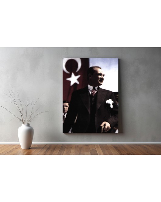 DekoratifAtatürk Kanvas Tablo 02