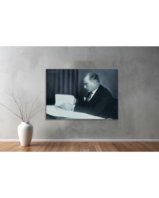 DekoratifAtatürk Kanvas Tablo 63